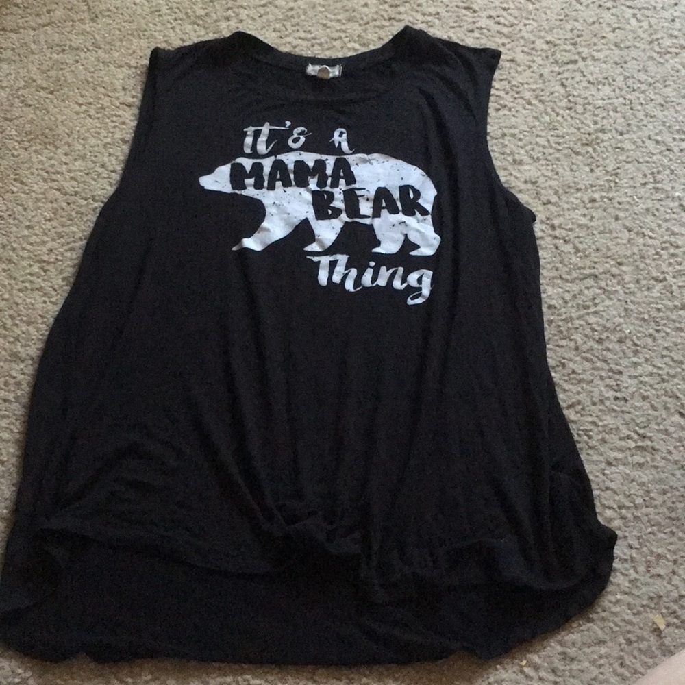 Charming Charlie black tank